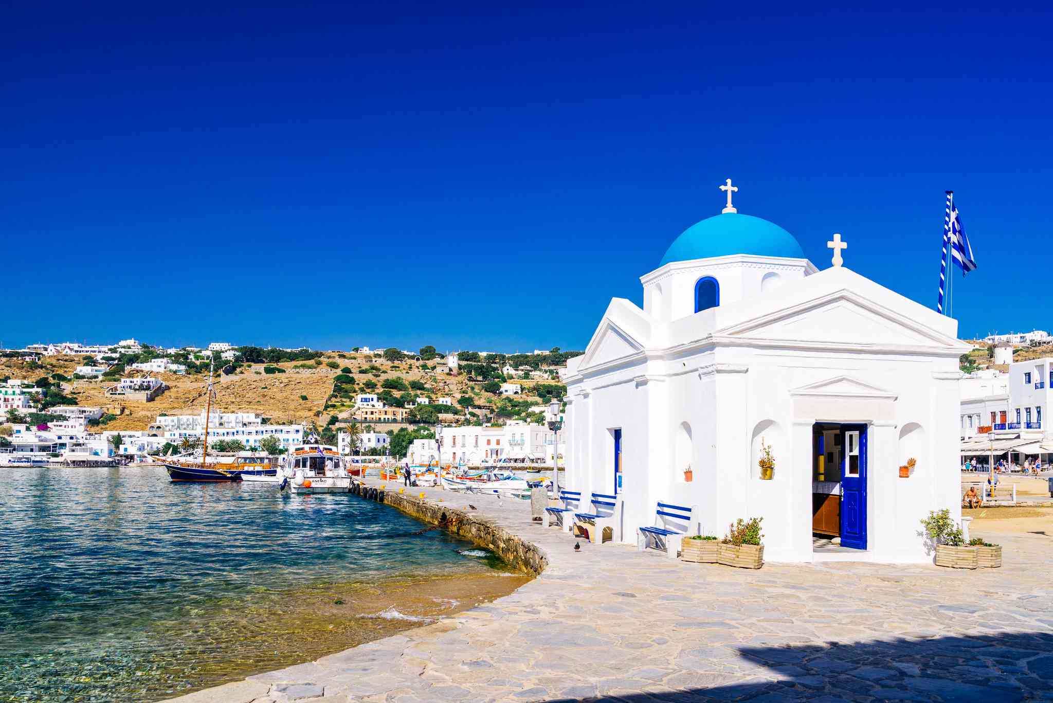 Scenic view of Mykonos - private day trip from Mykonos - photo 4
