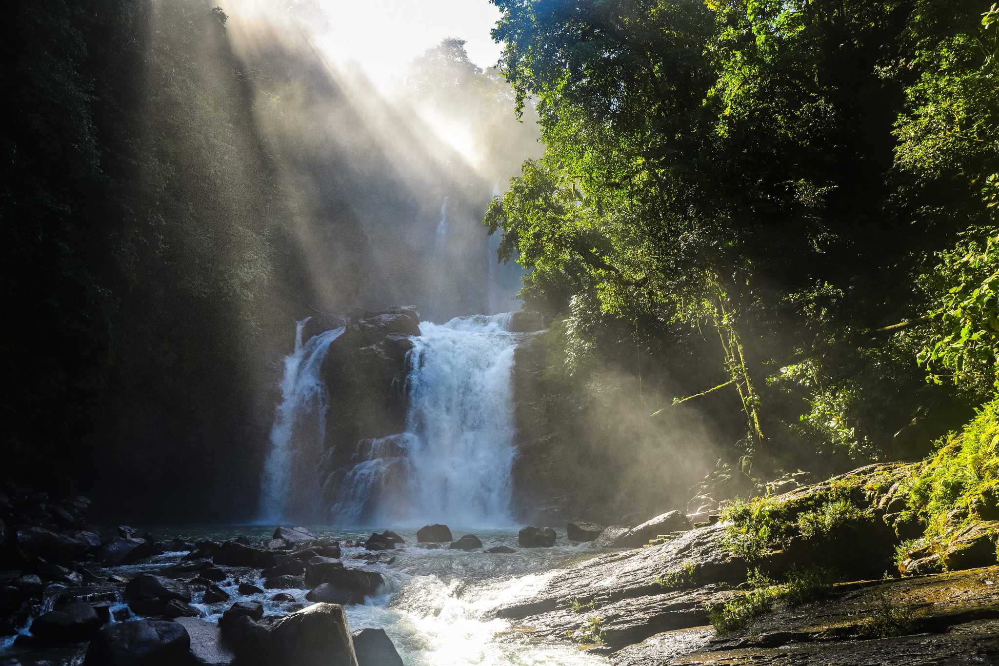 Parada del itinerario en Nauyaca Waterfalls en excursión privada desde San Jose