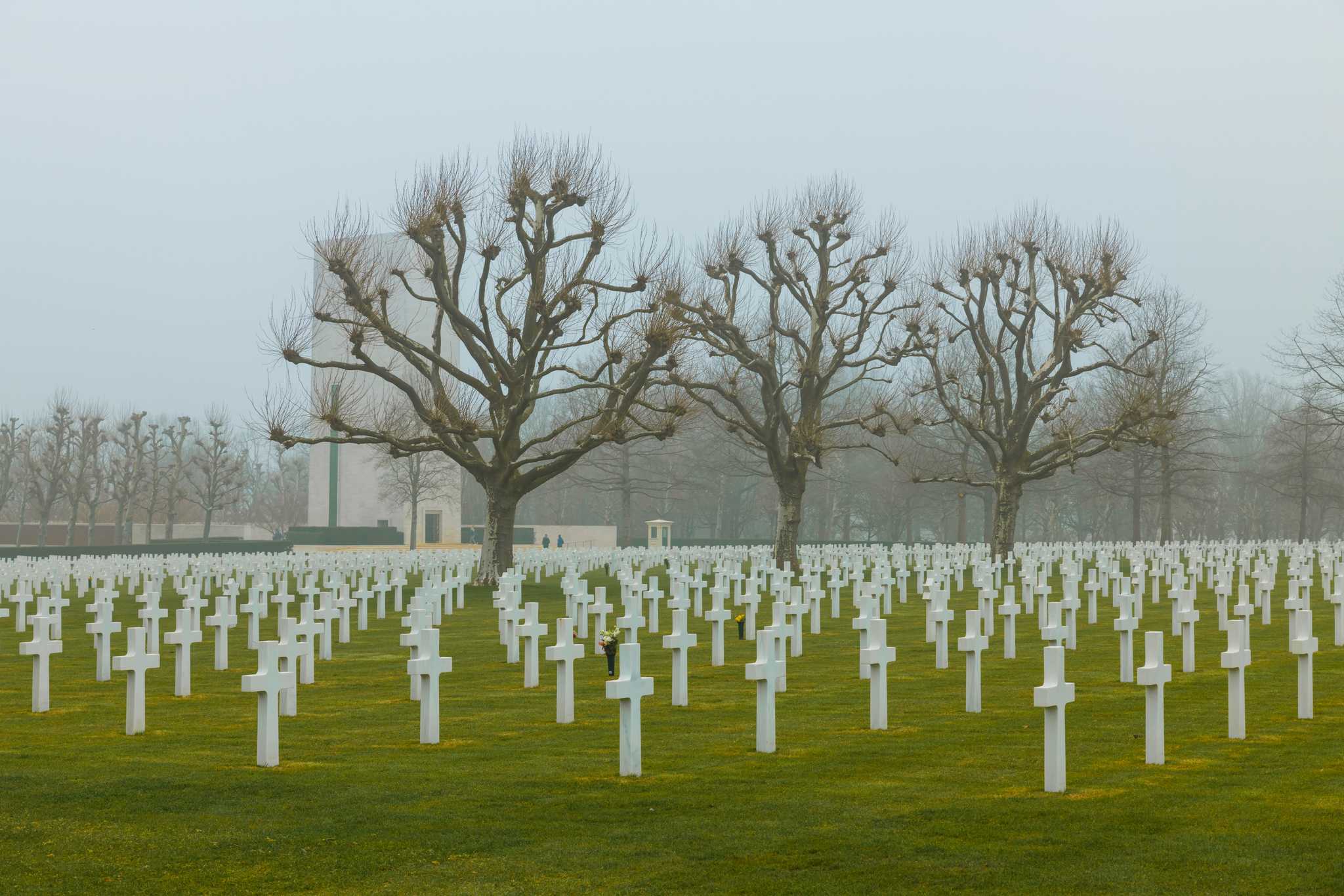 行程在私人 日游 从 Maastricht 到 Netherlands American Cemetery 的 停靠点