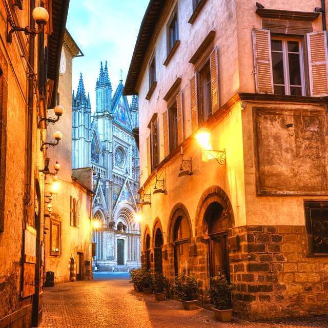 FCO Airport to Orvieto and Siena: Private day trip