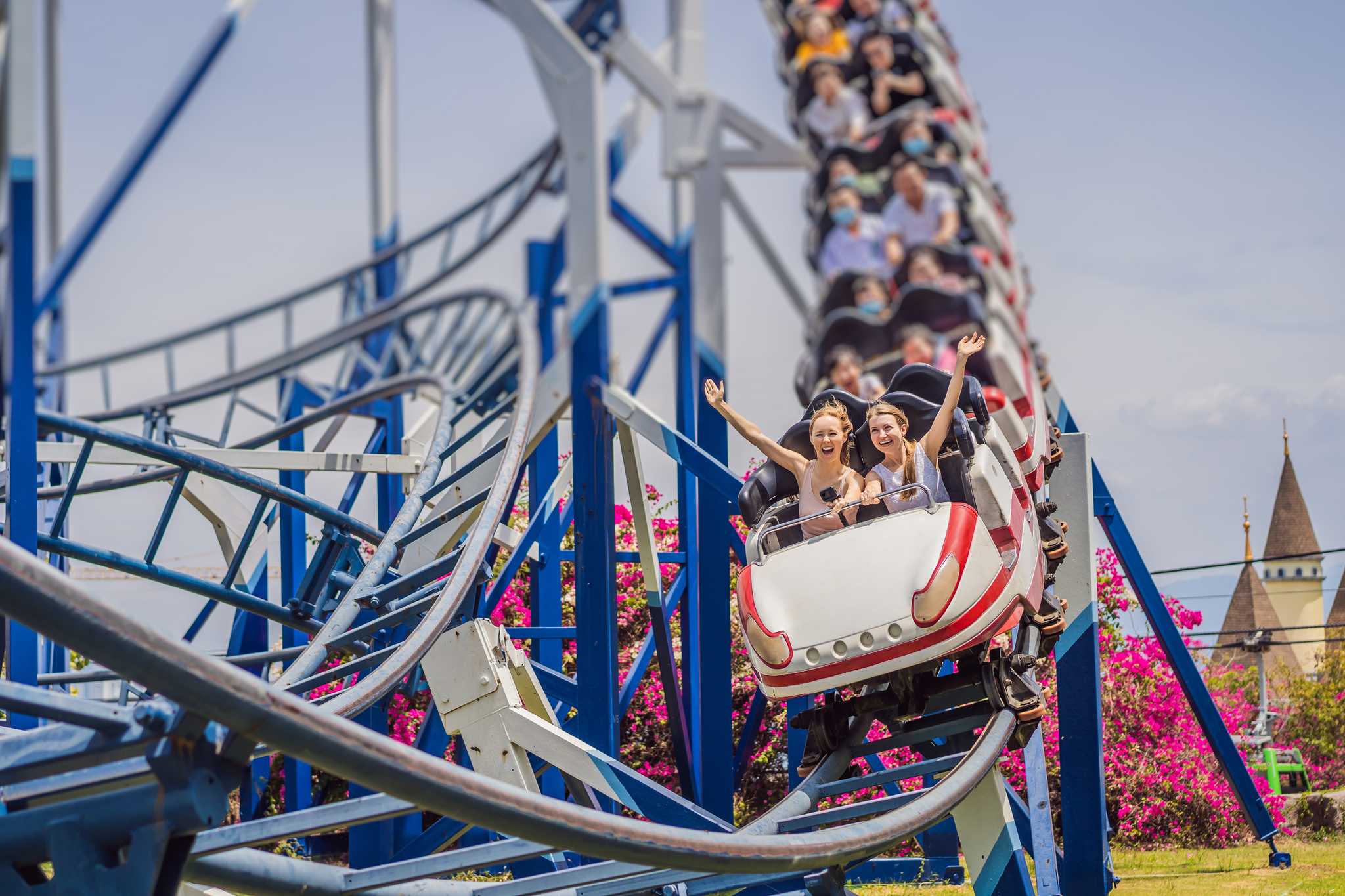 Serviços de Transferência Privada de Carro em Paris Disneyland - vista panorâmica de Paris Disneyland em França