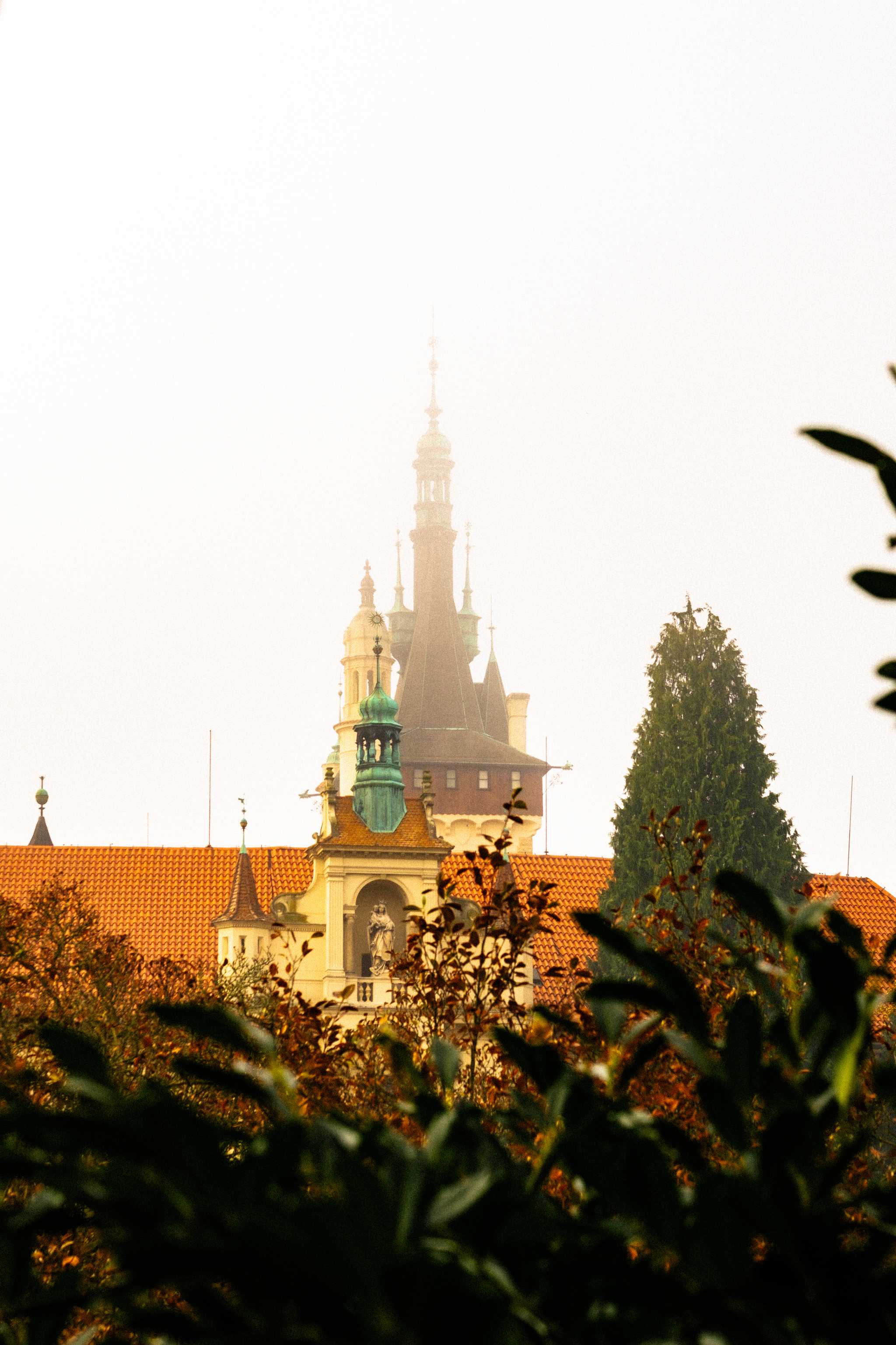 Private car transfer services in Park Pruhonice - scenic view on Park Pruhonice in Czech Republic