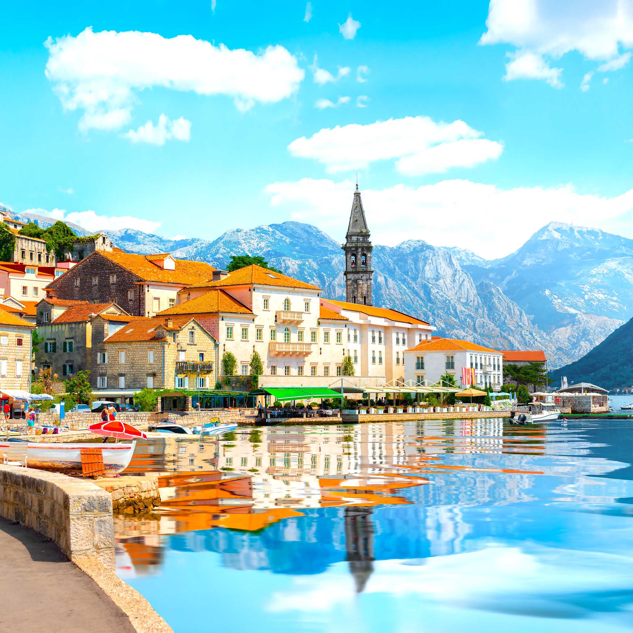 Private car transfers in Montenegro from Perast