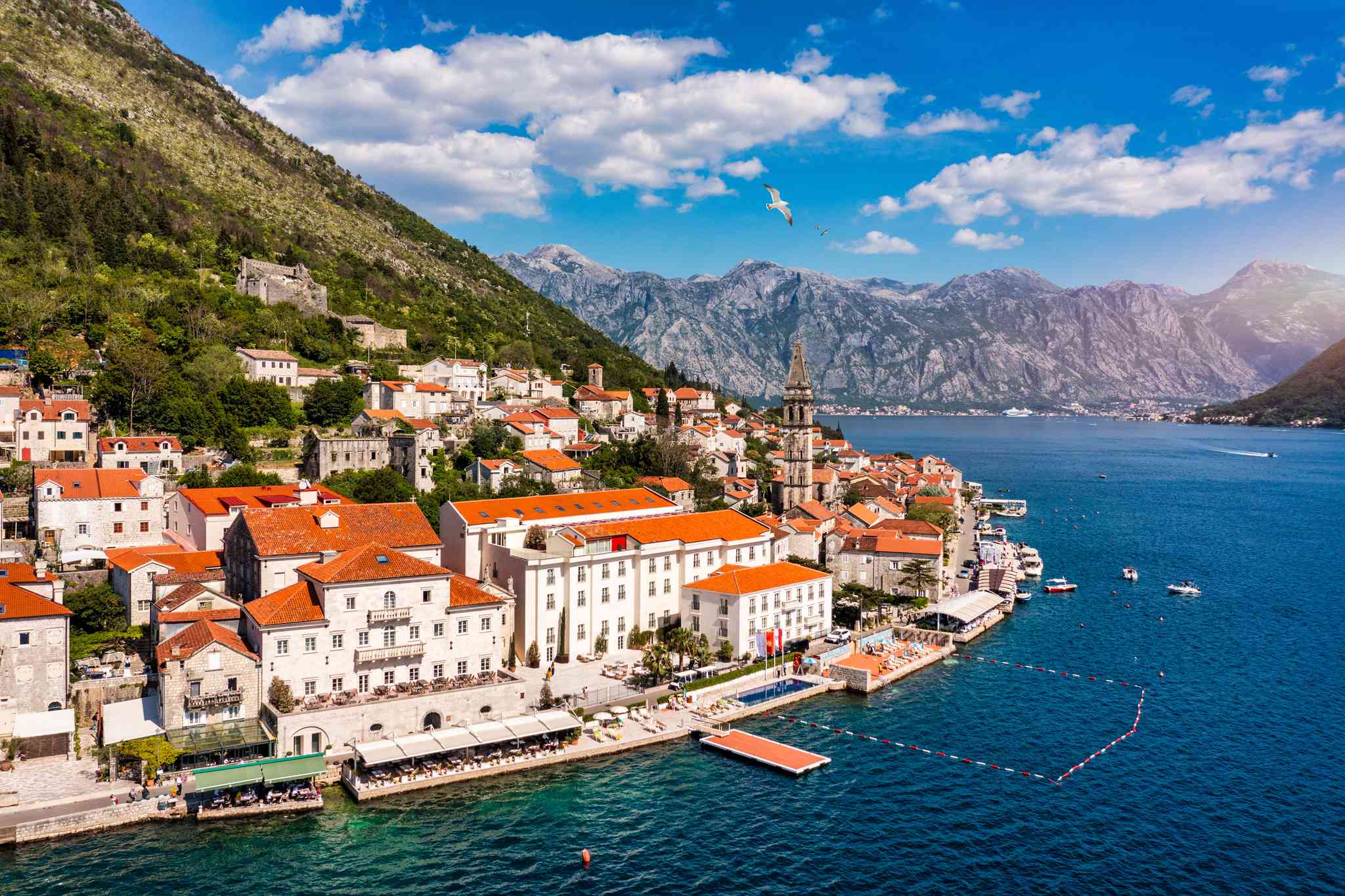 Vacker vy över Perast - privat dagsutflykt från Skopje - foto 3