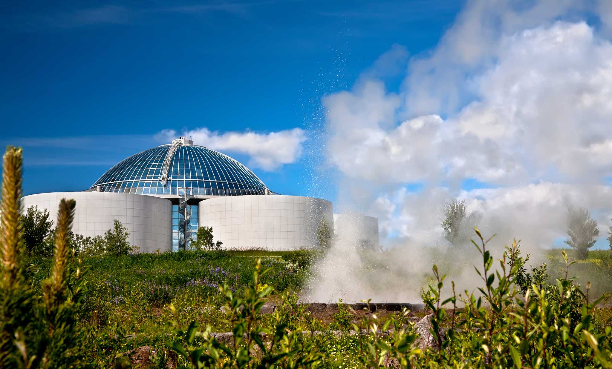 Visit Perlan on the way from reykholt-is to reykjavik-is with Daytrip