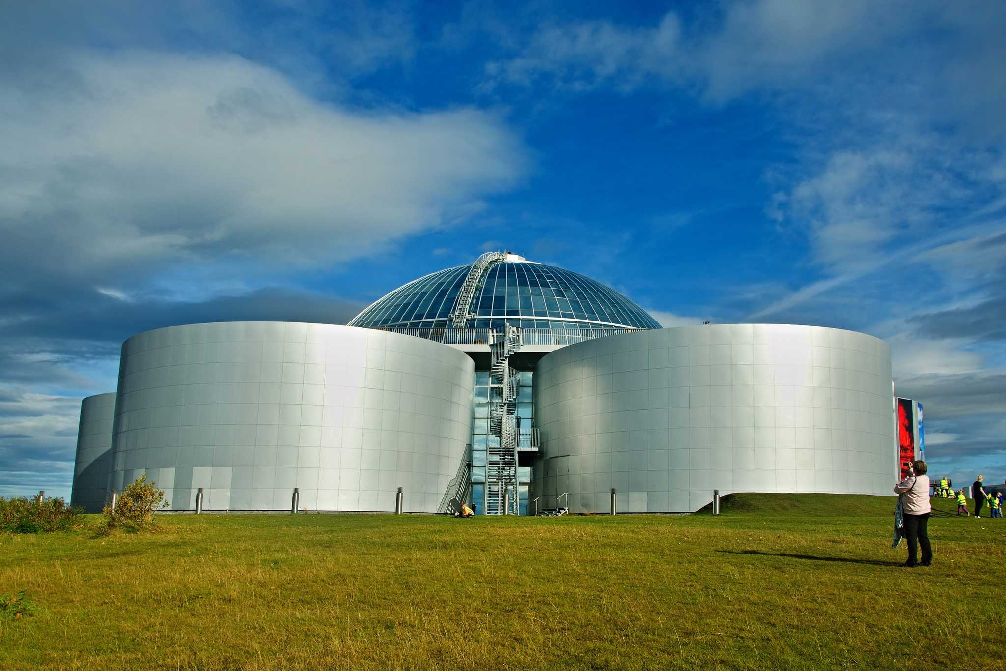 行程在私人 日游 从 Reykjavik 到 Perlan 的 停靠点