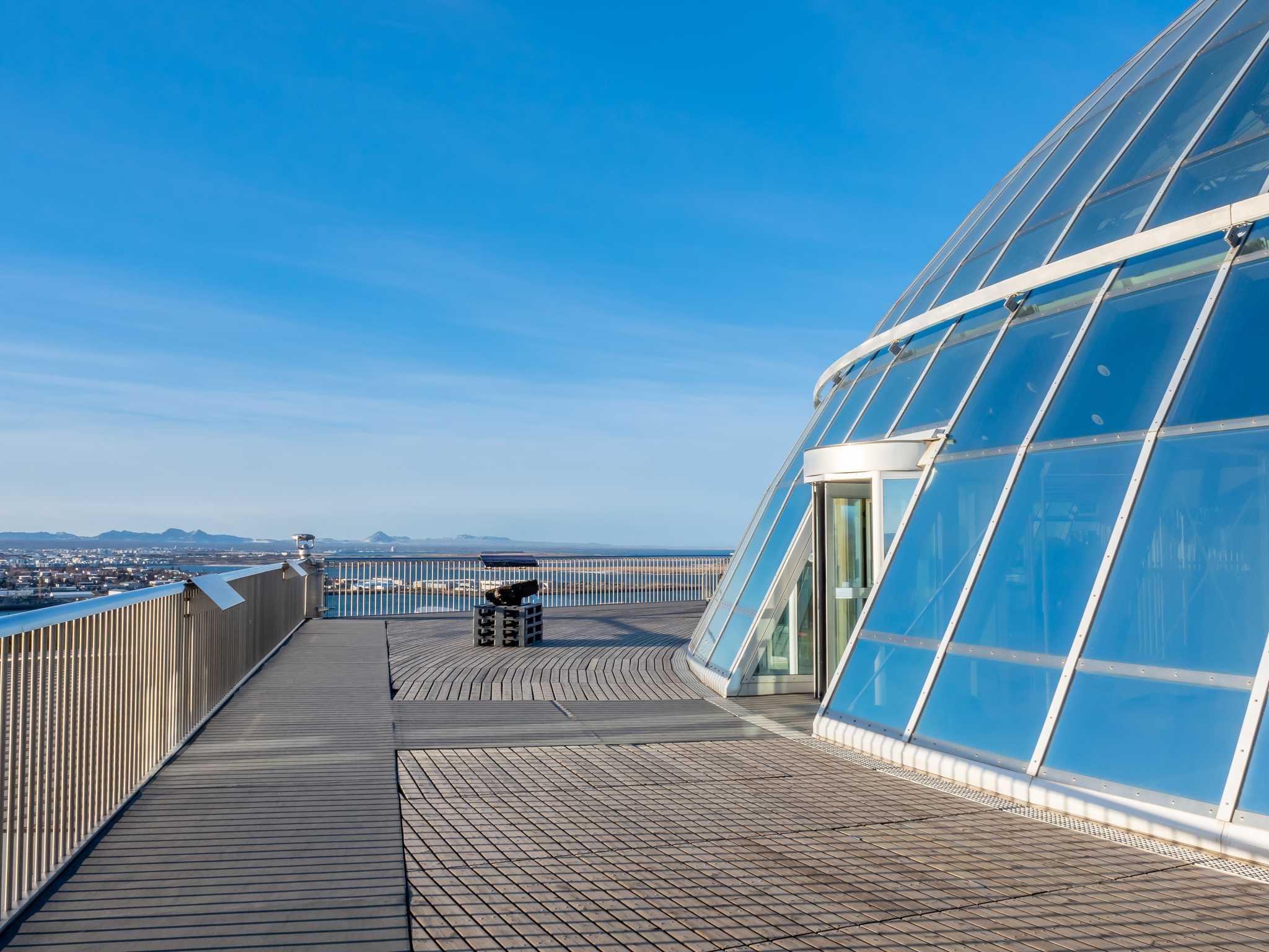 行程在私人 日游 从 Reykjavik 到 Perlan 的 停靠点
