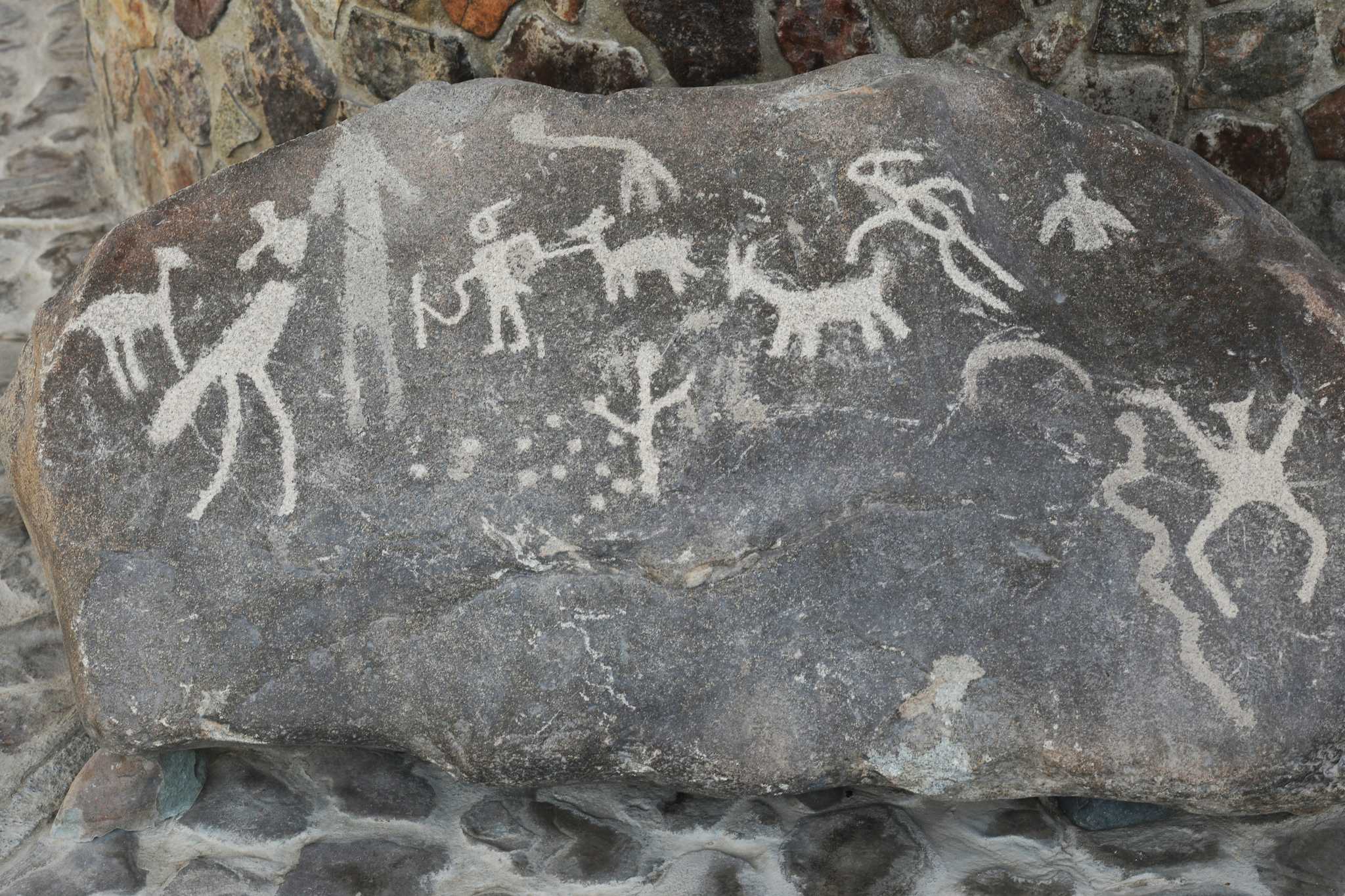 在 从 puno-pe 到 tacna-pe 的途中，参观 Petroglifos de Miculla ，通过 Daytrip