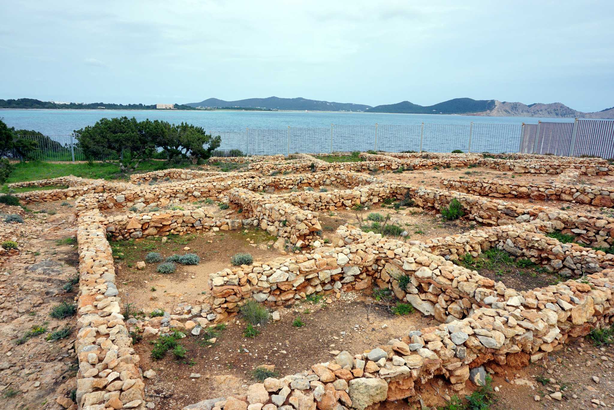 Visit Archaeological Site Poblat fenici de sa Caleta on the way from ibiza-town-es to cala-bassa-es with Daytrip