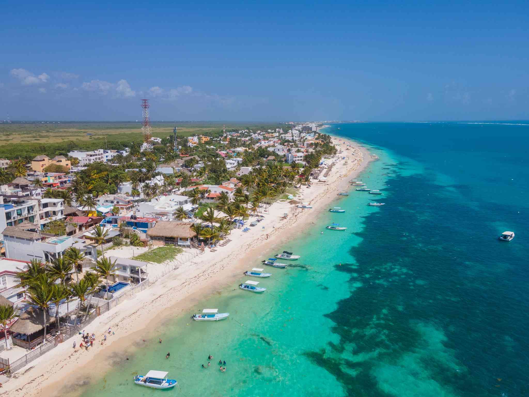 Puerto Morelos 的风景 - 从 Tulum - Archeological Zone 出发的私人 一日游 - 照片 2