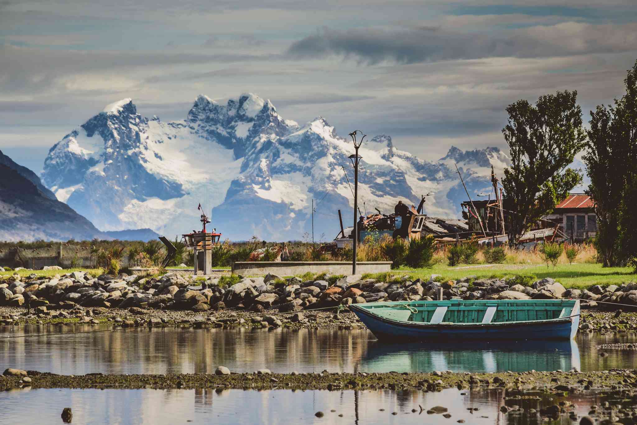 Blick auf die Landschaft von Puerto Natales - private Tagesreise von Perito Moreno Glacier - Foto 3