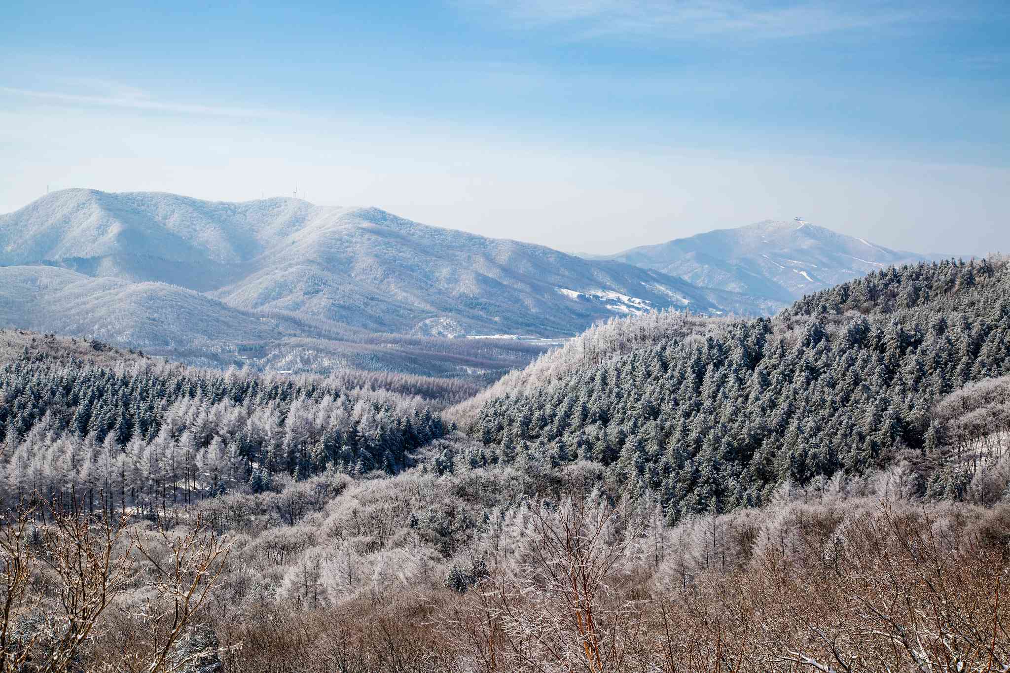 Blick auf die Landschaft von Pyeongchang - private Tagesreise von Busan - Foto 3