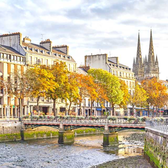 Rennes to Quimper and Locronan: Private day trip