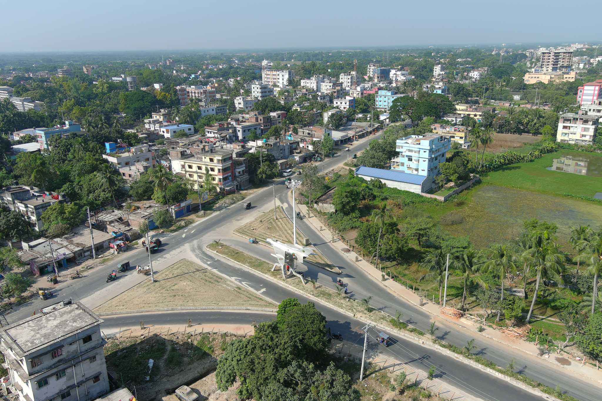 Private Autotransferdienste in Rajshahi - malerische Aussicht auf Rajshahi in Bangladesch