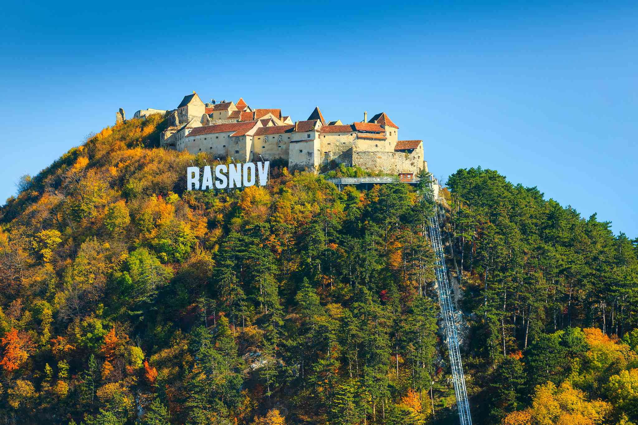 Scenic view of Rasnov - private day trip from Bucharest - photo 3