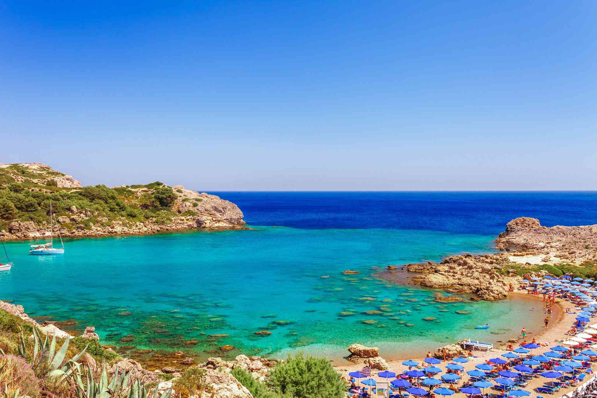 Scenic view of Afantou - private day trip from Rhodes International Airport Diagoras - photo 5