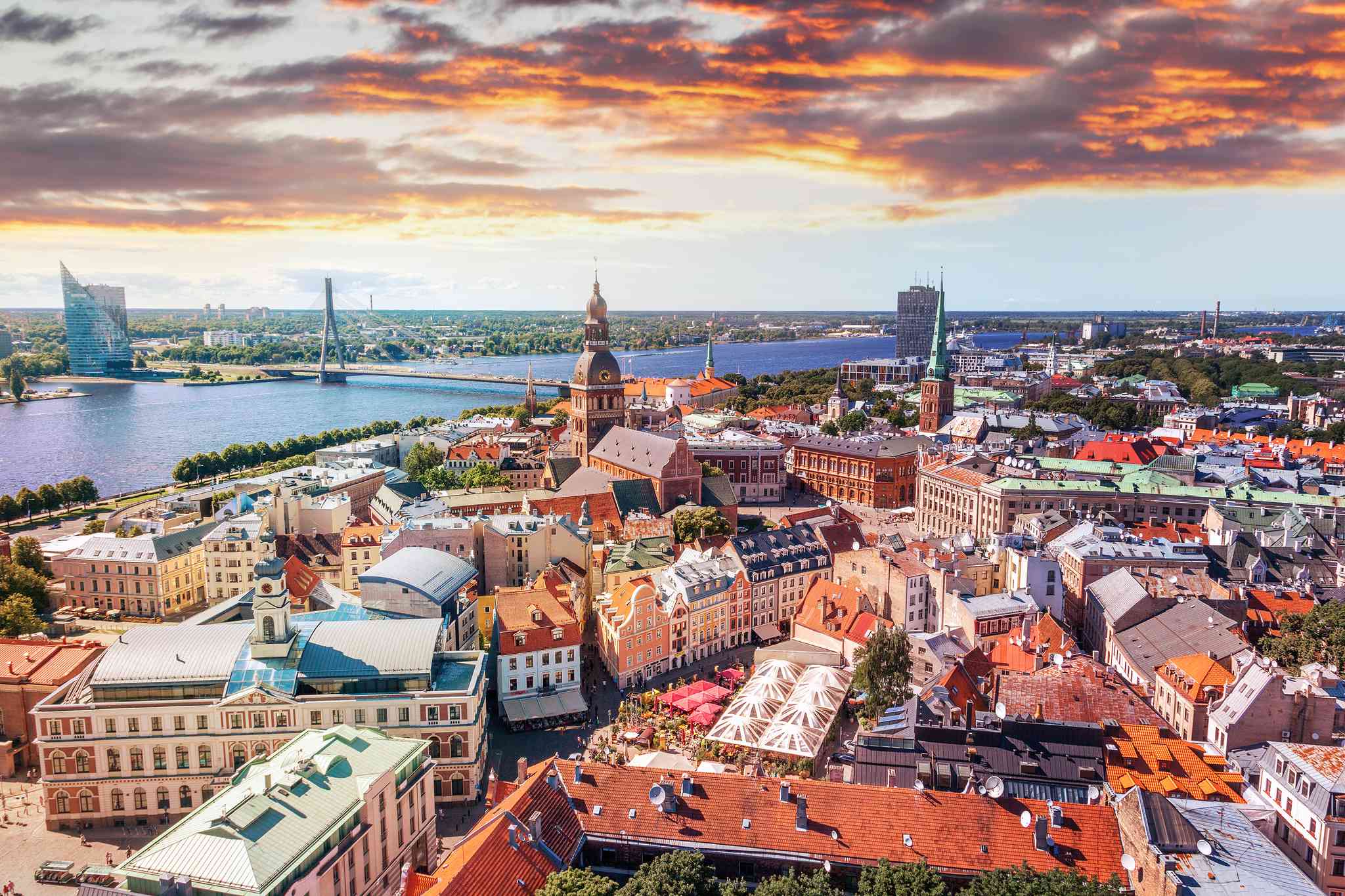 Scenic view of Riga - private day trip from Parnu - photo 2