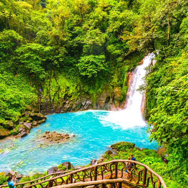 La Fortuna to Ecocentro Danaus and Rio Celeste: Day trip