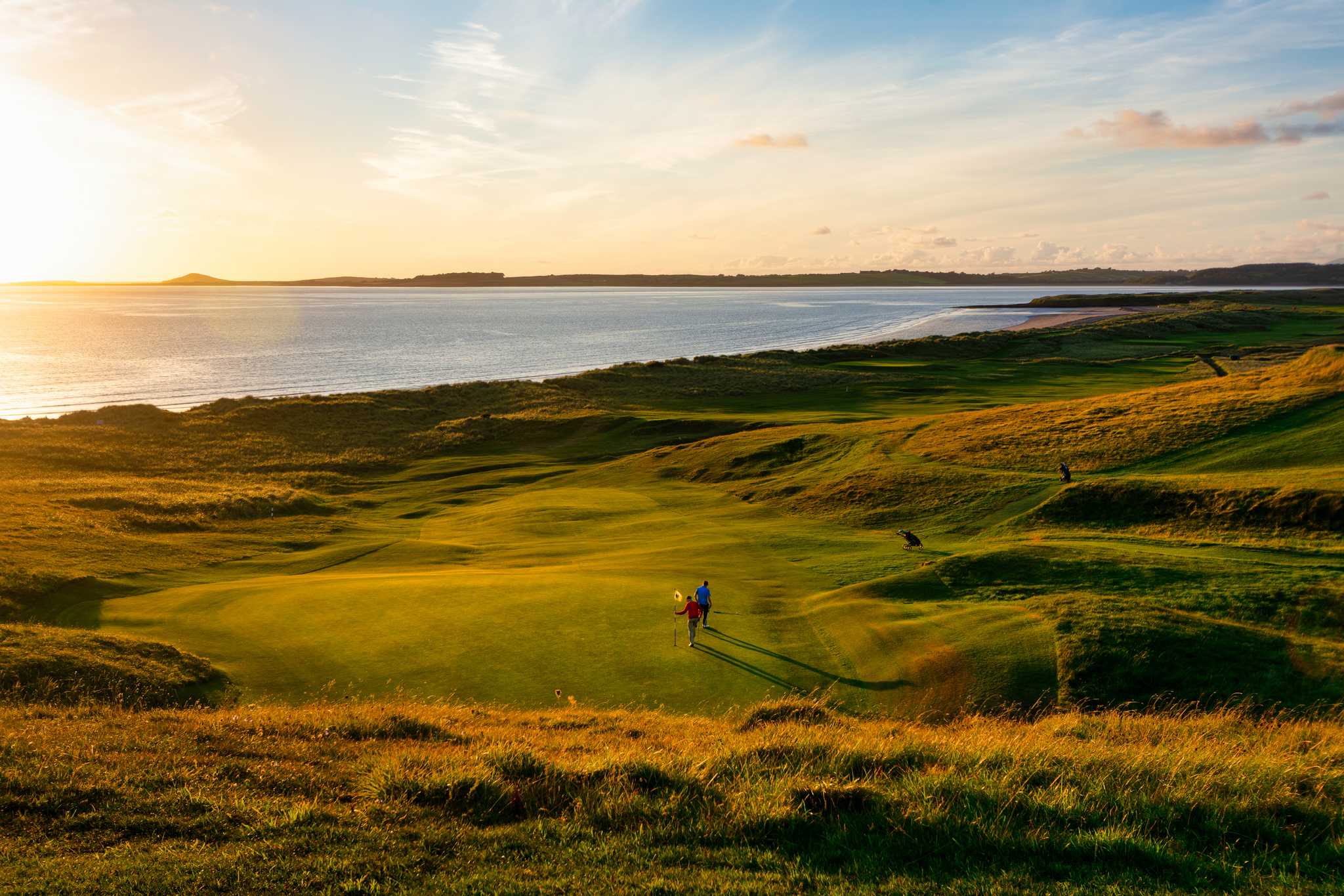 Parada no itinerário em Royal County Down Golf Club em viagem particular de um dia a partir de Belfast