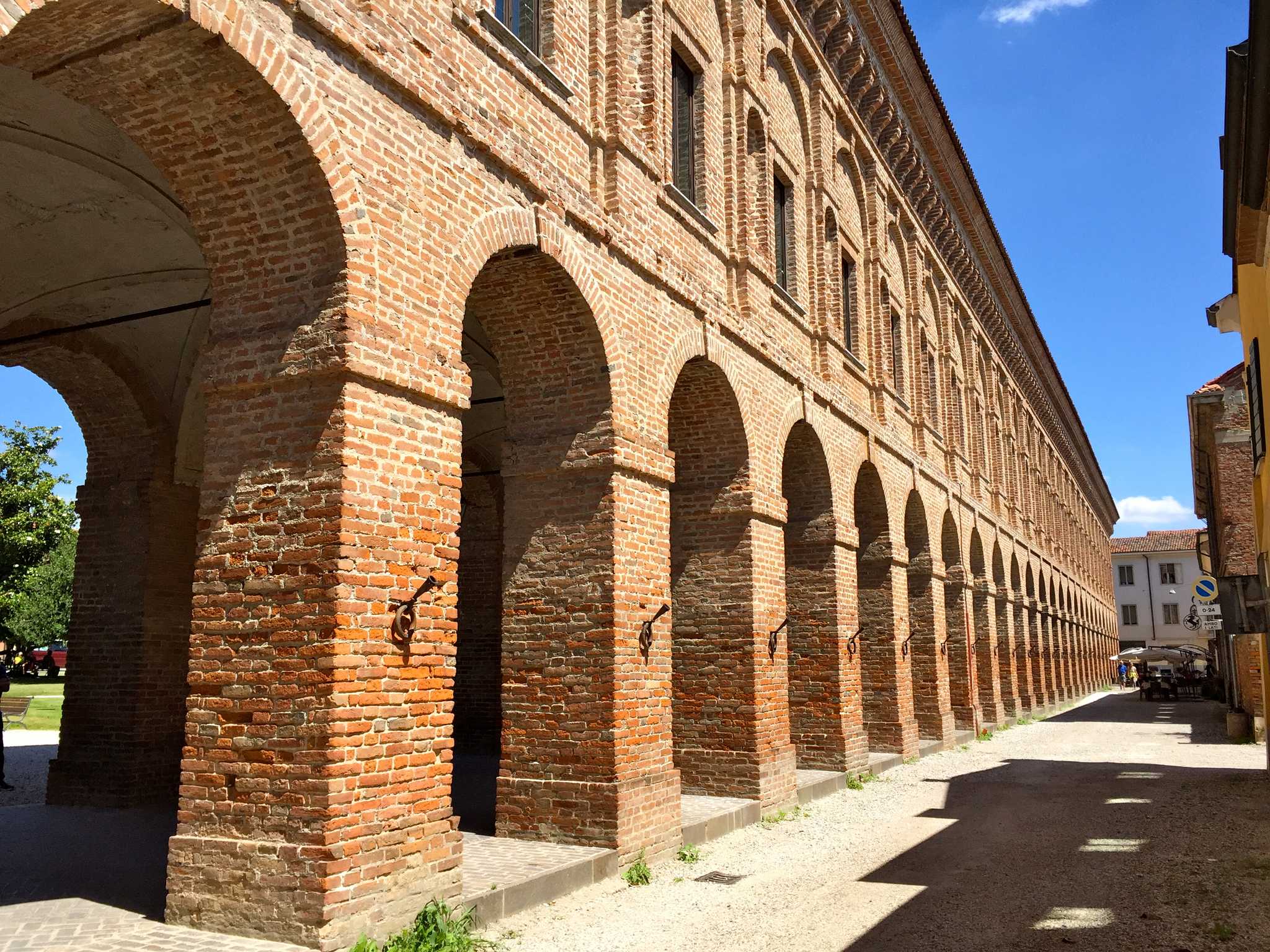 Itinerary stop at Sabbioneta on private day trip from Milan