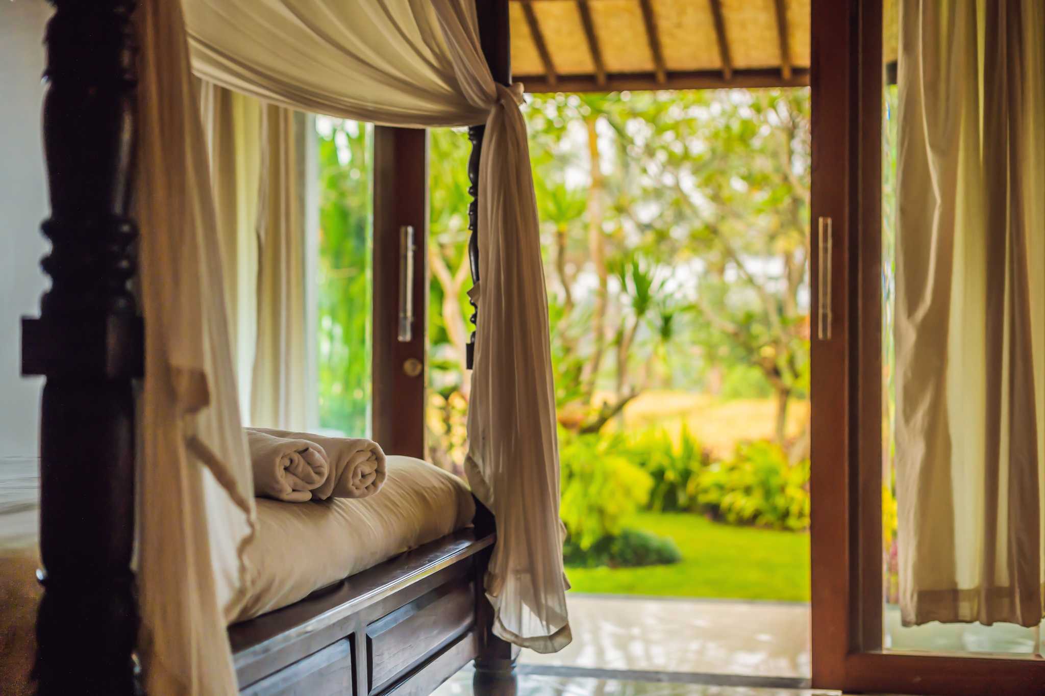 Itinerary stop at Sacred River Spa on private day trip from Denpasar