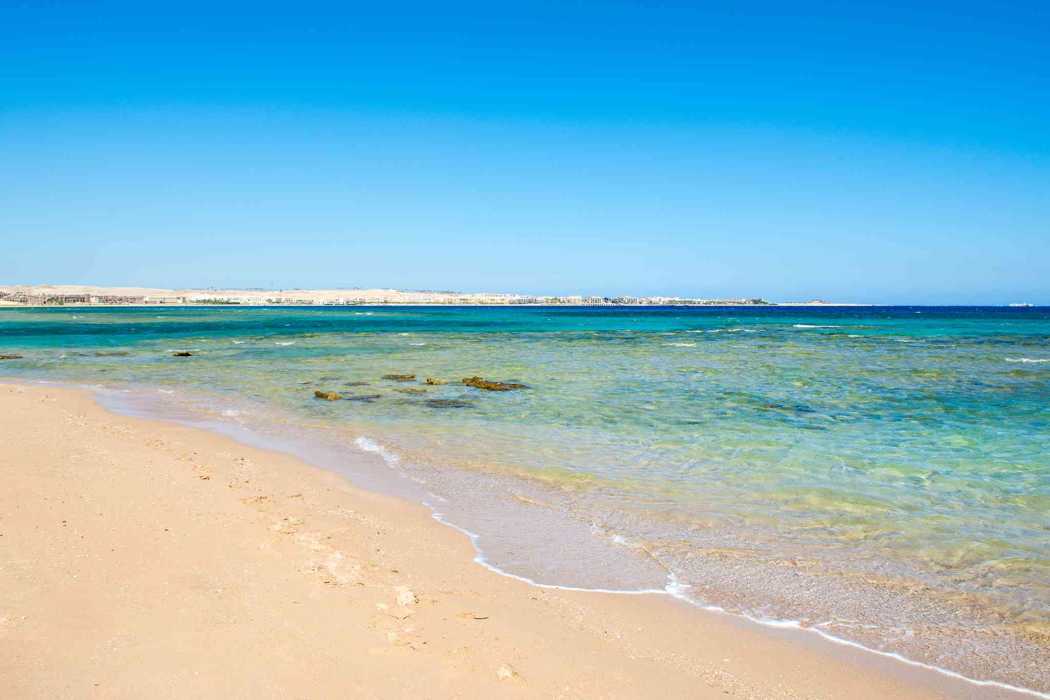 Blick auf die Landschaft von Sahl Hasheesh - private Tagesreise von Karnak - Foto 2