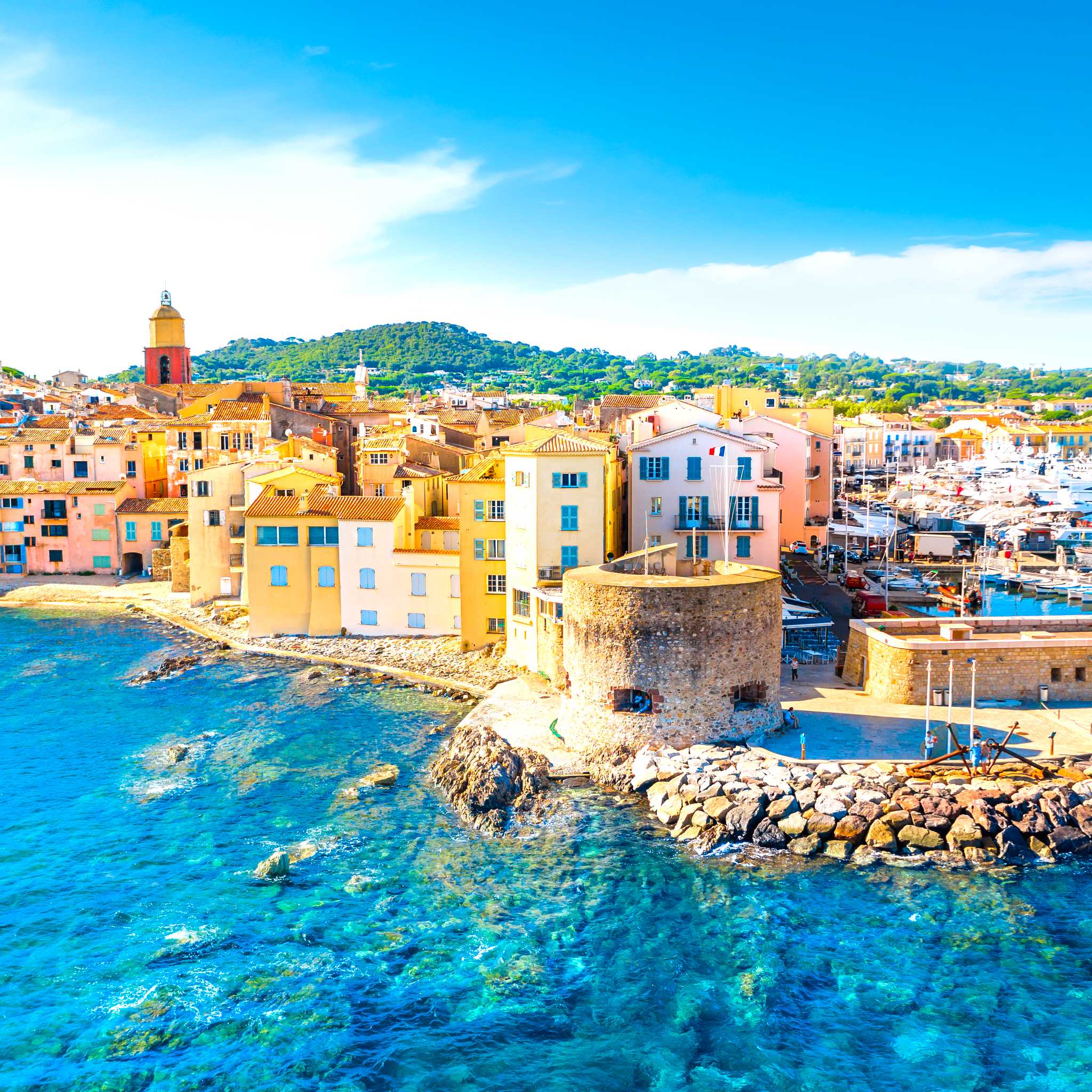 Private car transfers in France from Saint Tropez