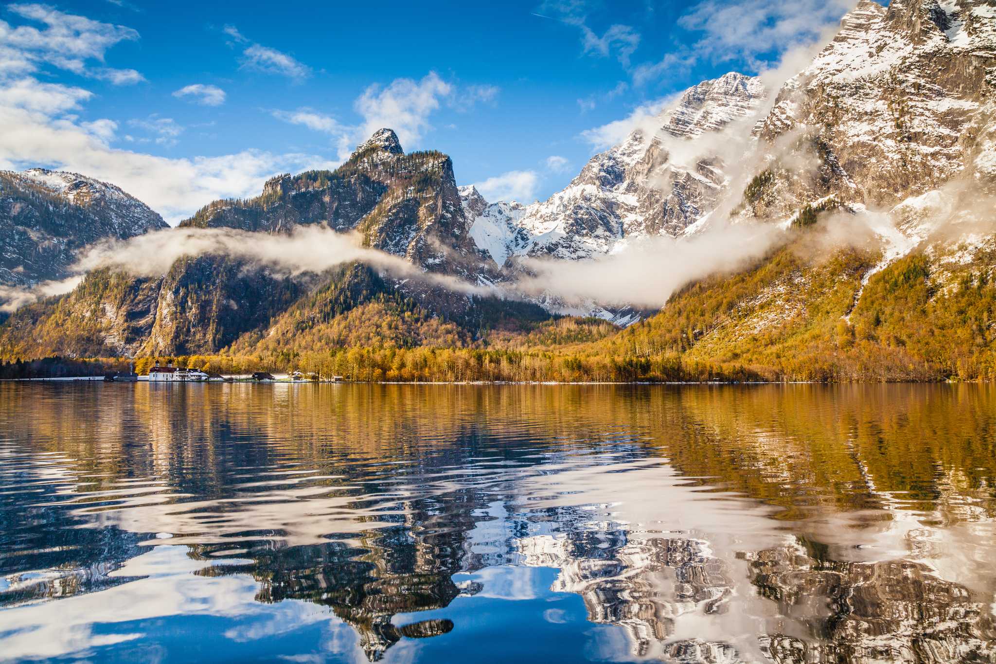 Parada del itinerario en Schonau am Konigssee en excursión privada desde Munich Airport