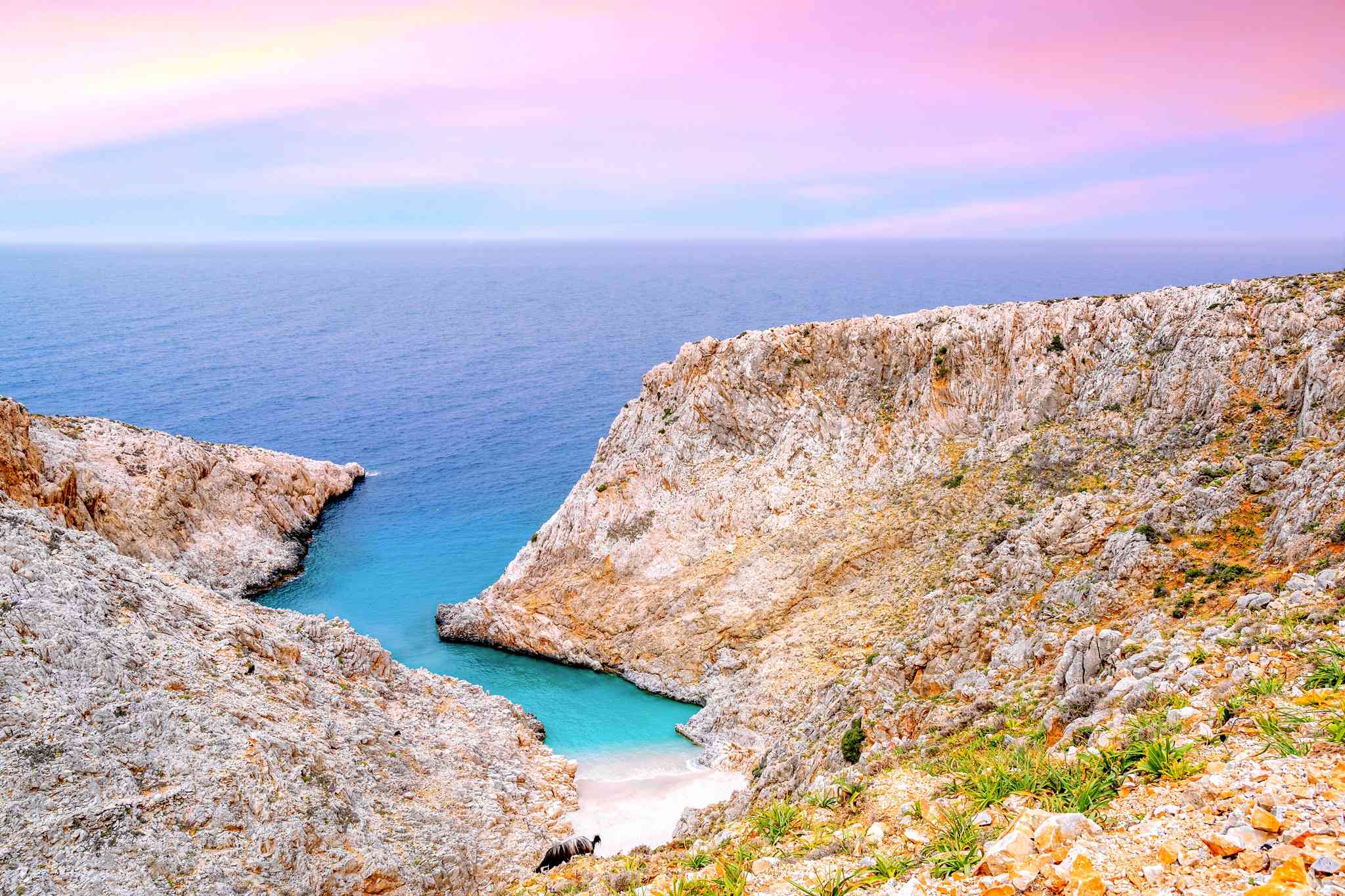 Vacker vy över Seitan Limania - privat dagsutflykt från Chania - foto 3