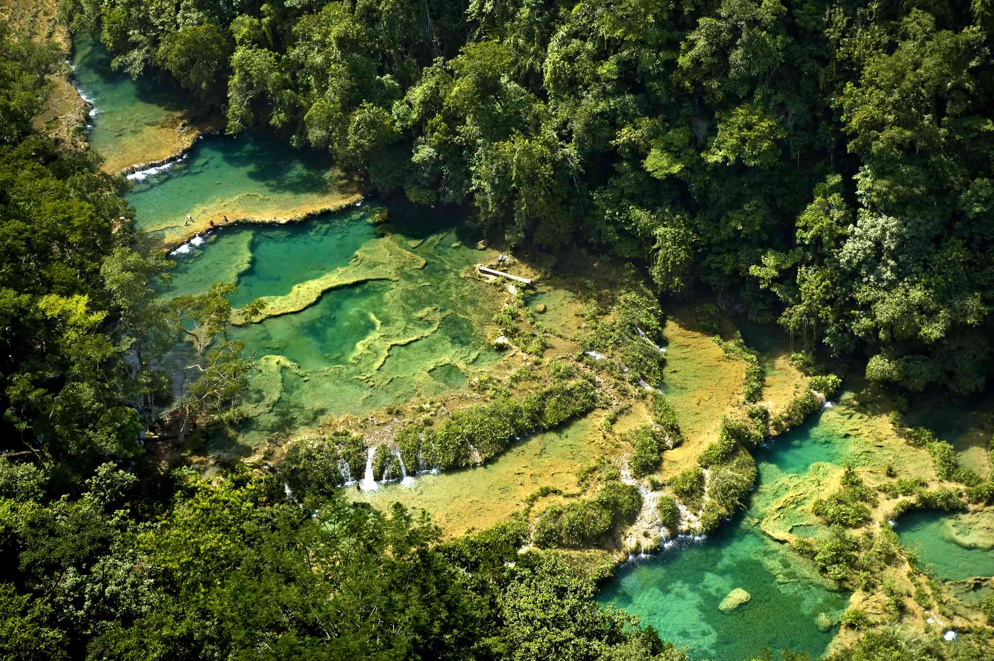 Vue pittoresque de Semuc Champey - excursion privée d'une journée depuis Antigua - photo 2
