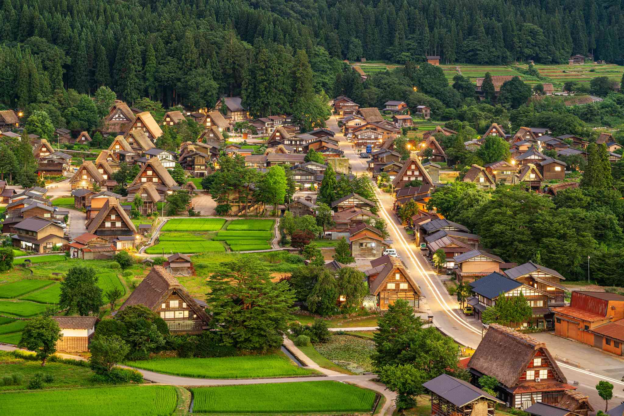 Scenic view of Shirakawa - private day trip from Kobe - photo 2