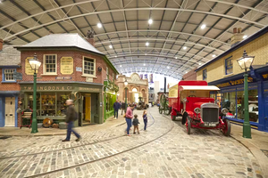 Milestones Museum med viktorianska gatumiljöer i Basingstoke