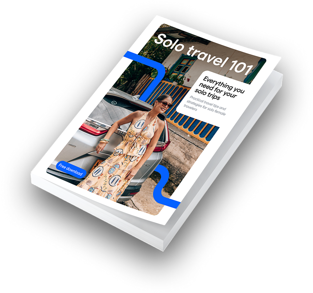 Image of the solo travel guide e-book