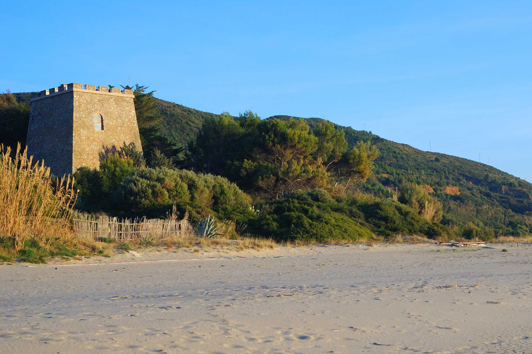 Servicios de traslado en coche privado en Spiaggia di Torre Guaceto - vista panorámica de Spiaggia di Torre Guaceto en Italia