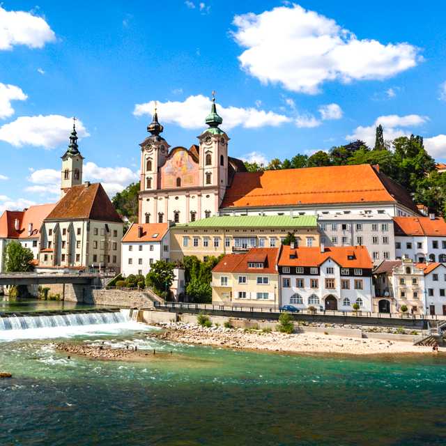 Passau to Steyr and Kremsmunster: Private day trip