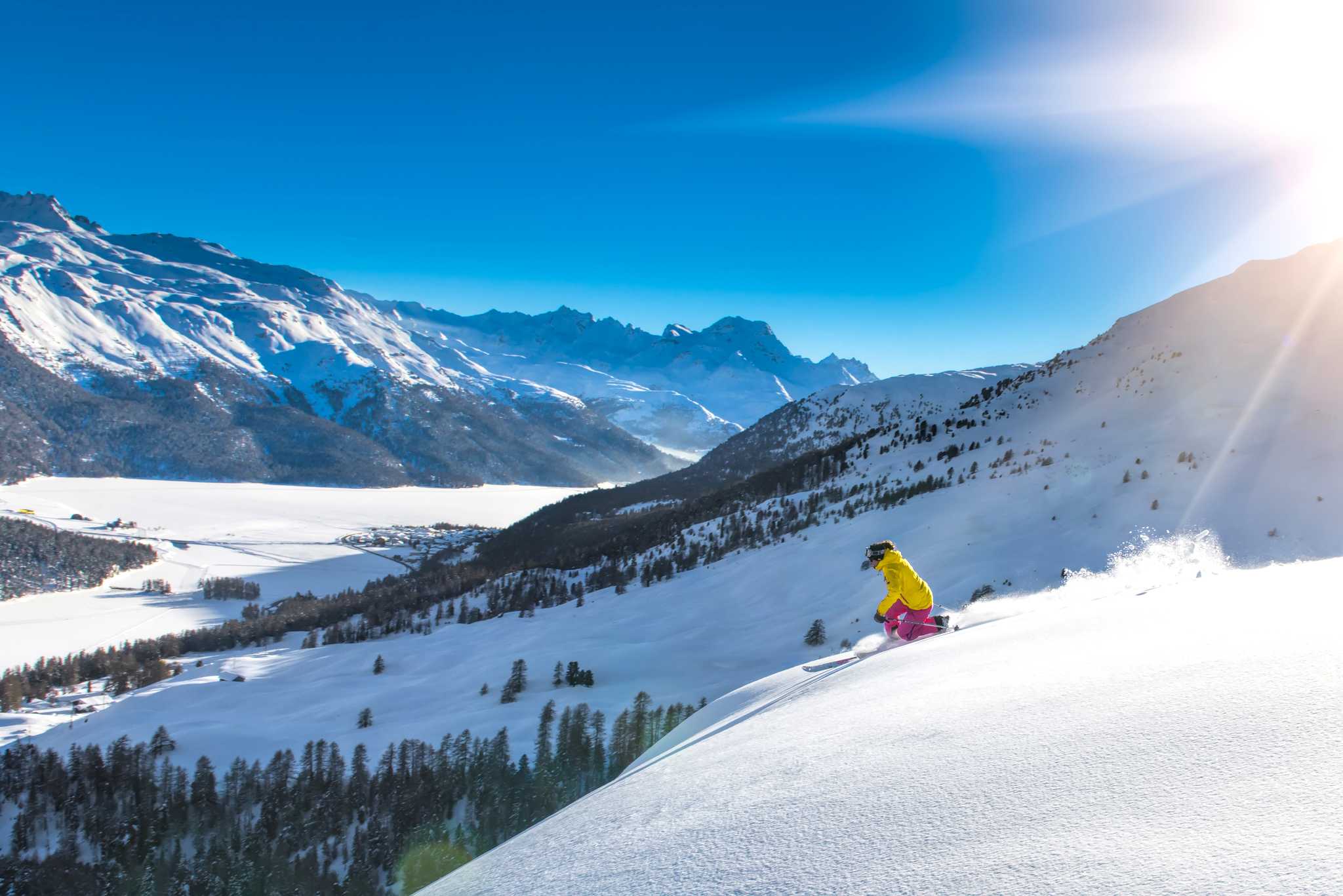 Milan to St. Moritz: Private Day Trip