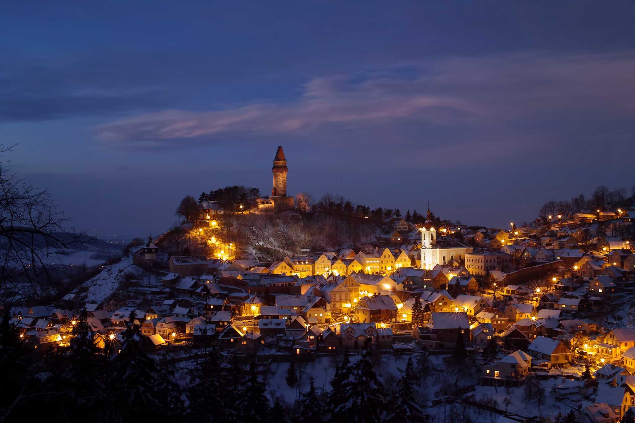 Parada del itinerario en Stramberk en excursión privada desde Brno