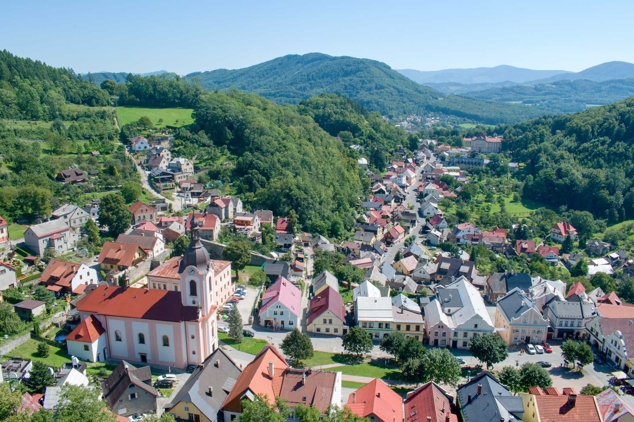 Parada del itinerario en Stramberk en excursión privada desde Brno