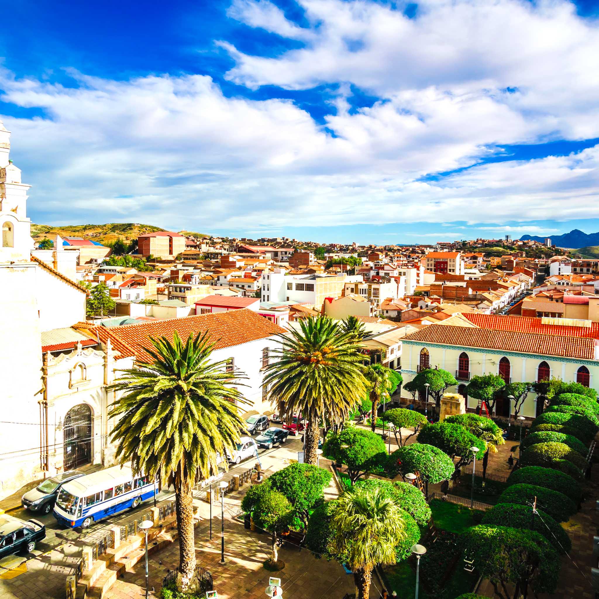 Private car transfers in Bolivia from Sucre