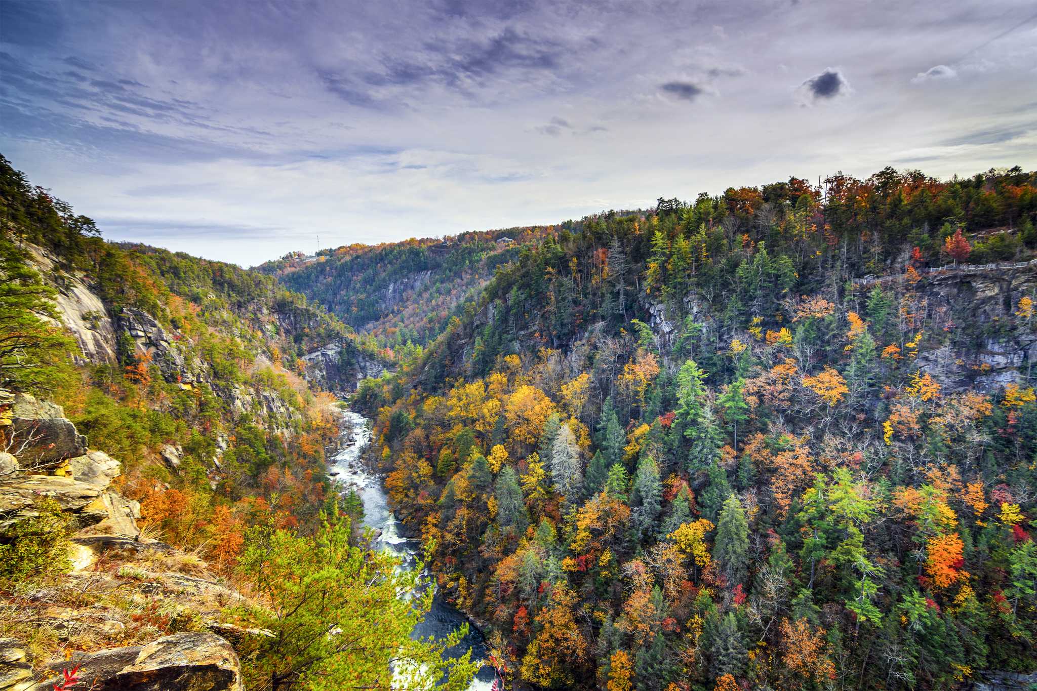 Visitez Tallulah Gorge State Park sur le chemin de atlanta-ga-us à philadelphia-pa-us avec Daytrip