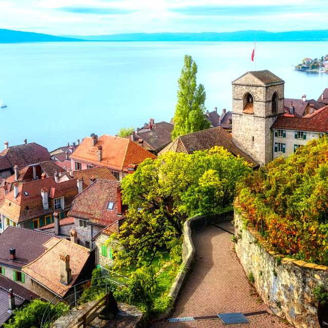 Interlaken to Lavaux Vineyards and Vevey: Private day trip