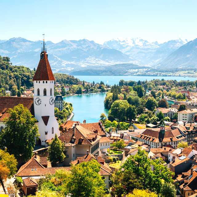 Interlaken to Bern and Thun: Private day trip
