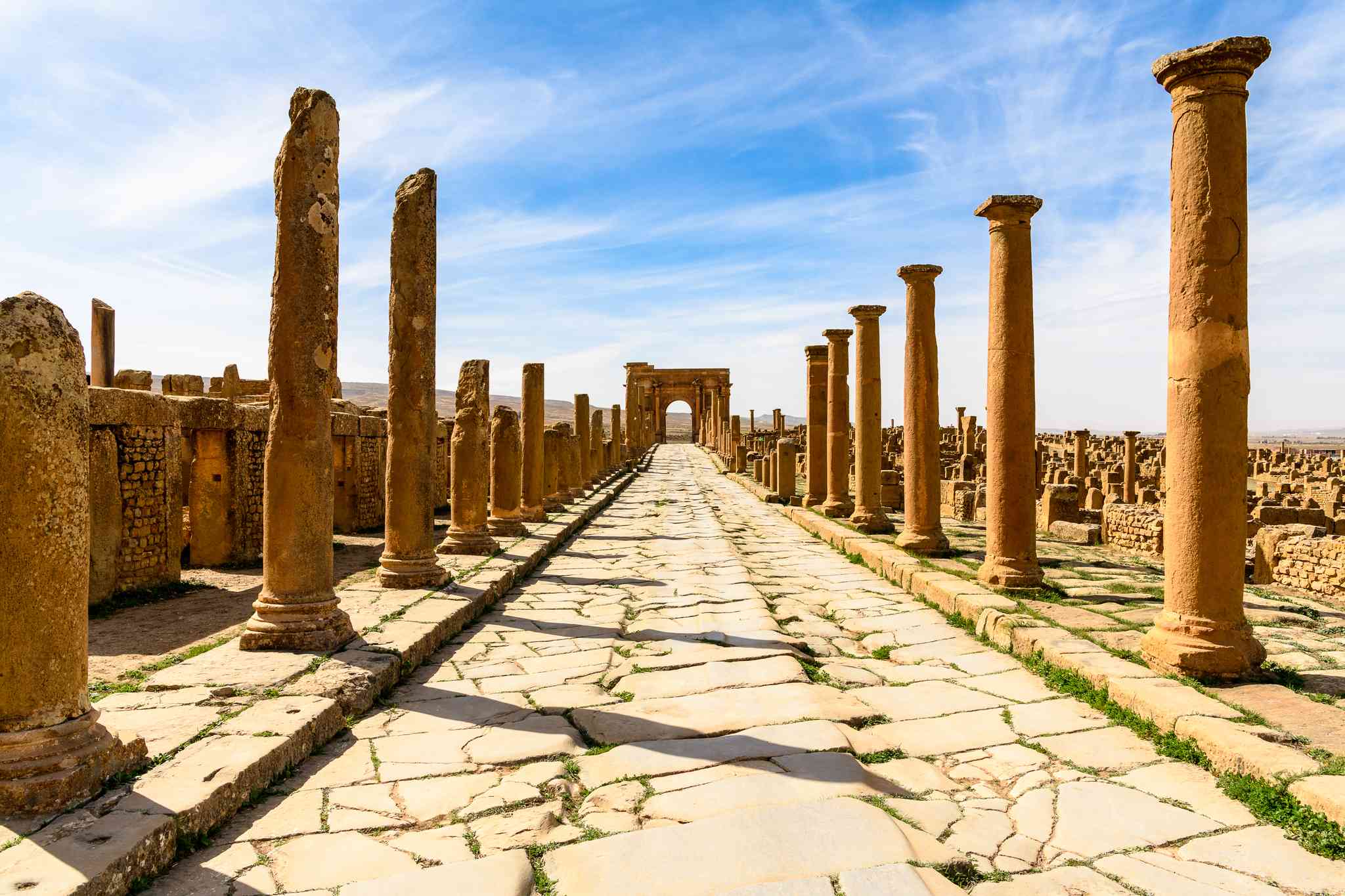 Scenic view of Timgad - private day trip from Algiers - photo 2