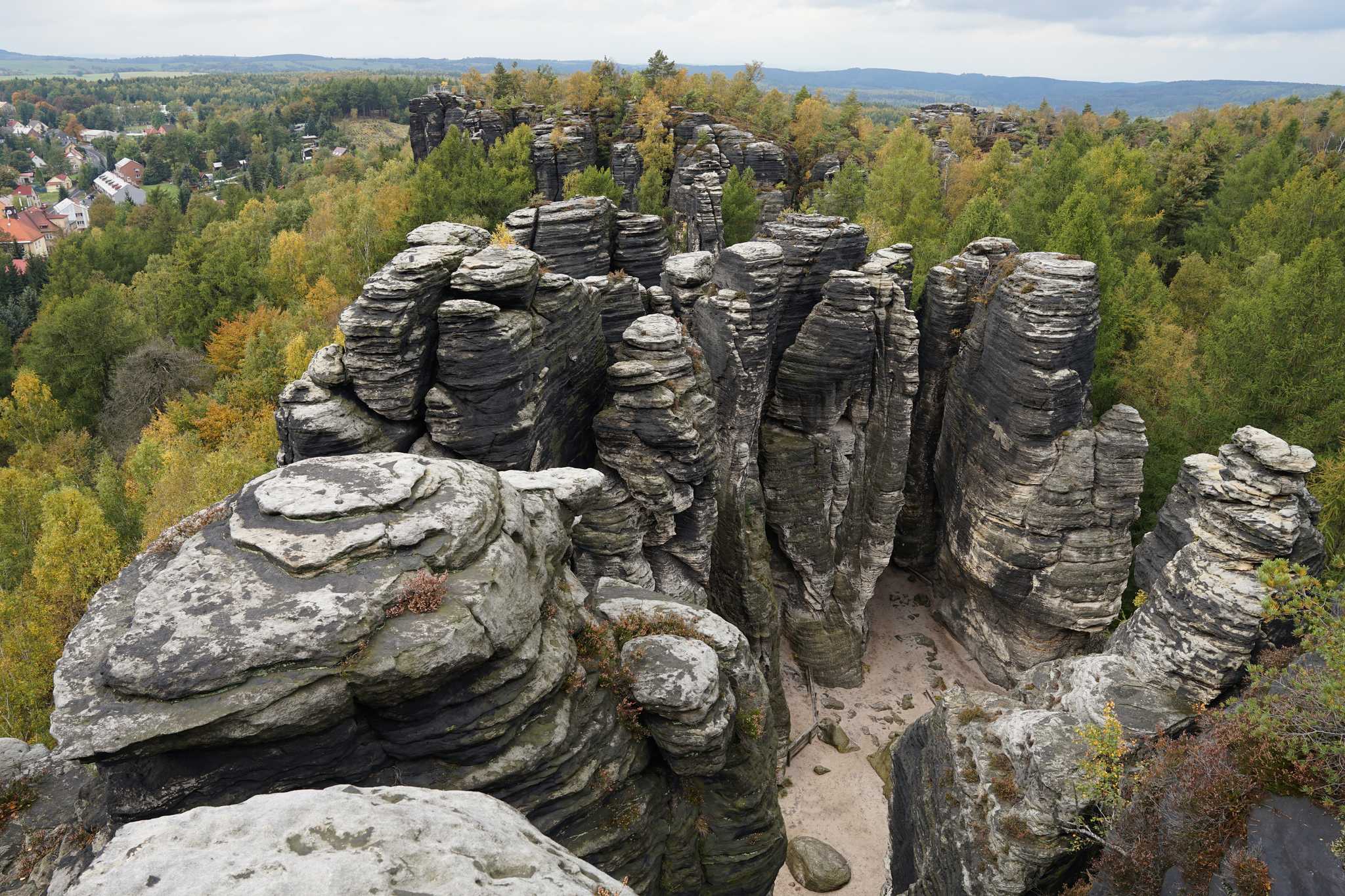 Visit Tisa Rocks on the way from prague-cz to dresden-de with Daytrip