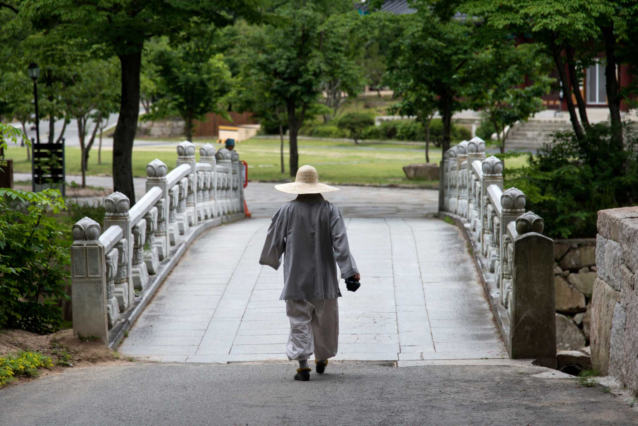 Reiseroute Stop in Tongdosa Temple auf privatem Tagesausflug von Busan