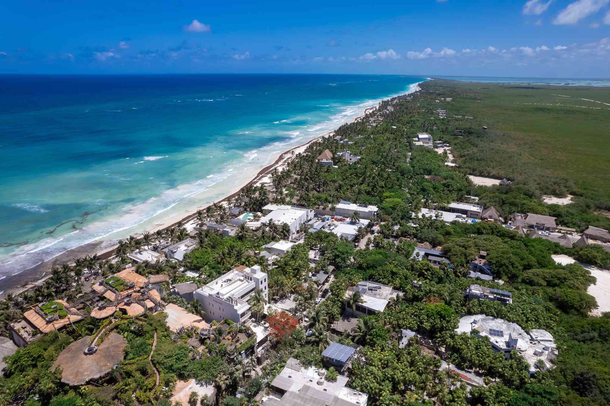 Blick auf die Landschaft von Playa del Carmen - private Tagesreise von Tulum Beach - Foto 8