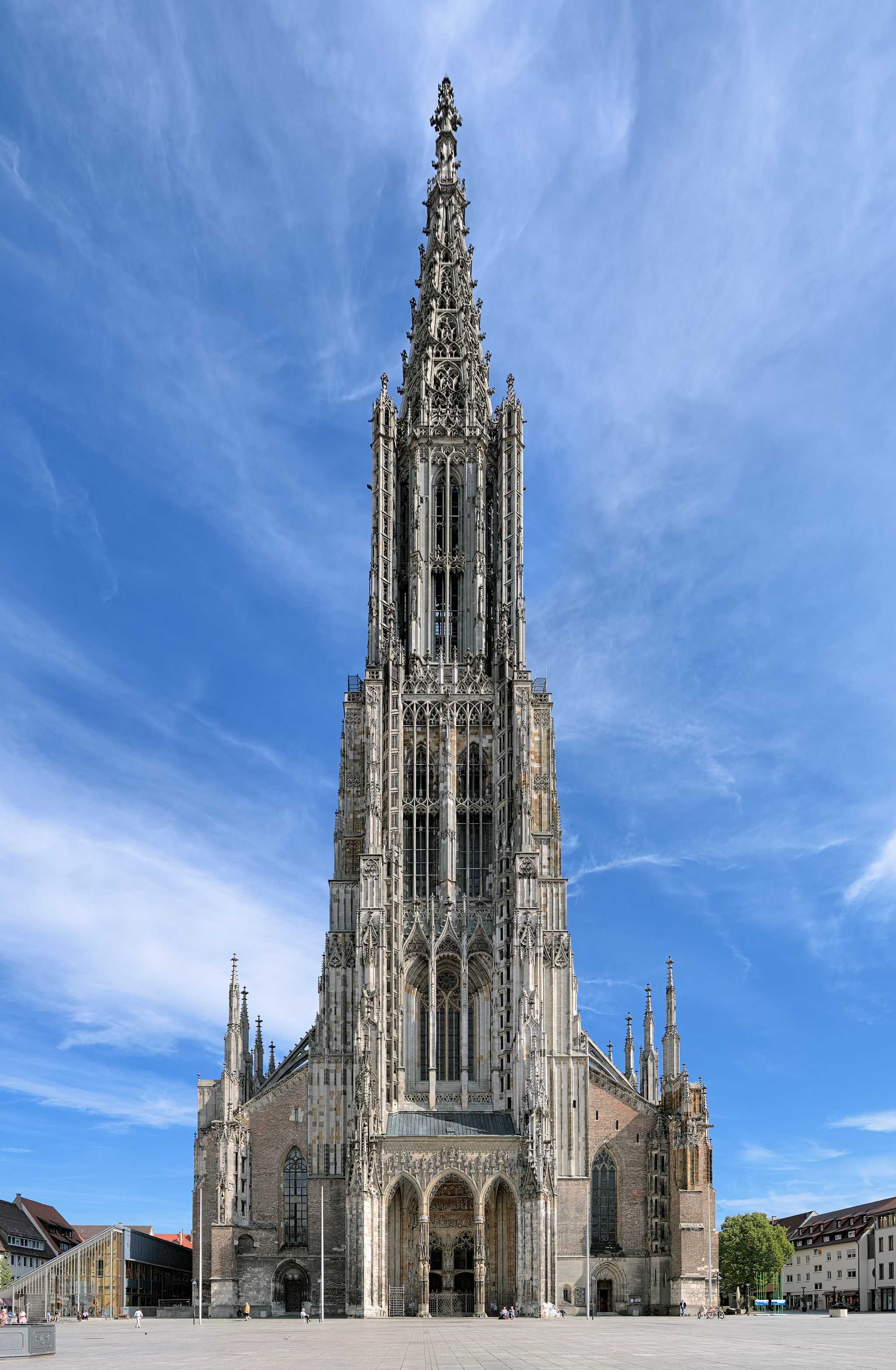 Resplan stopp vid Ulm Minster på privat dagsutflykt från Munich