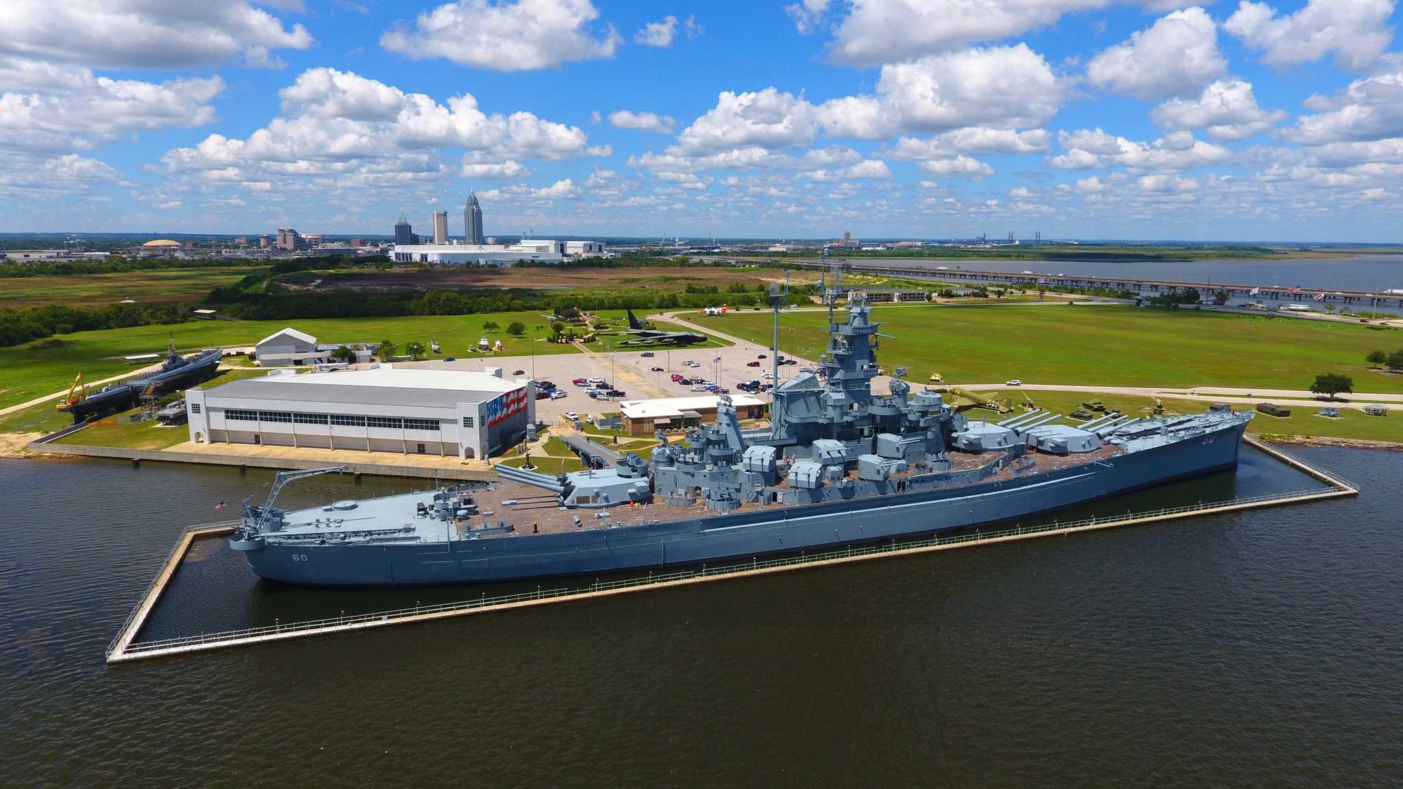 Visit USS Alabama on the way from pensacola-fl-us to birmingham-al-us with Daytrip