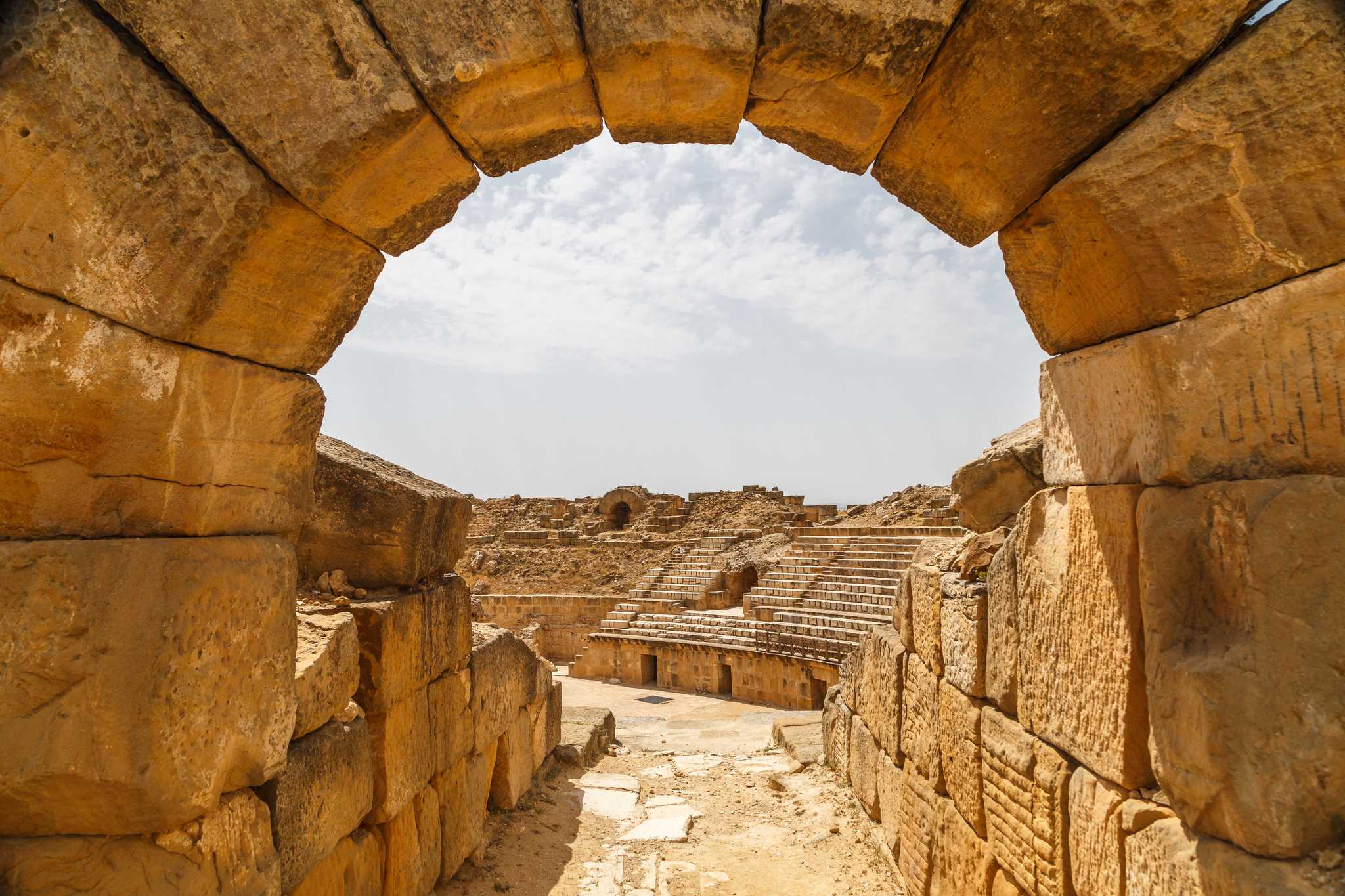 ArrĂȘt de l'itinĂ©raire Ă Uthina lors d'une excursion privĂ©e d'une journĂ©e depuis Tunis