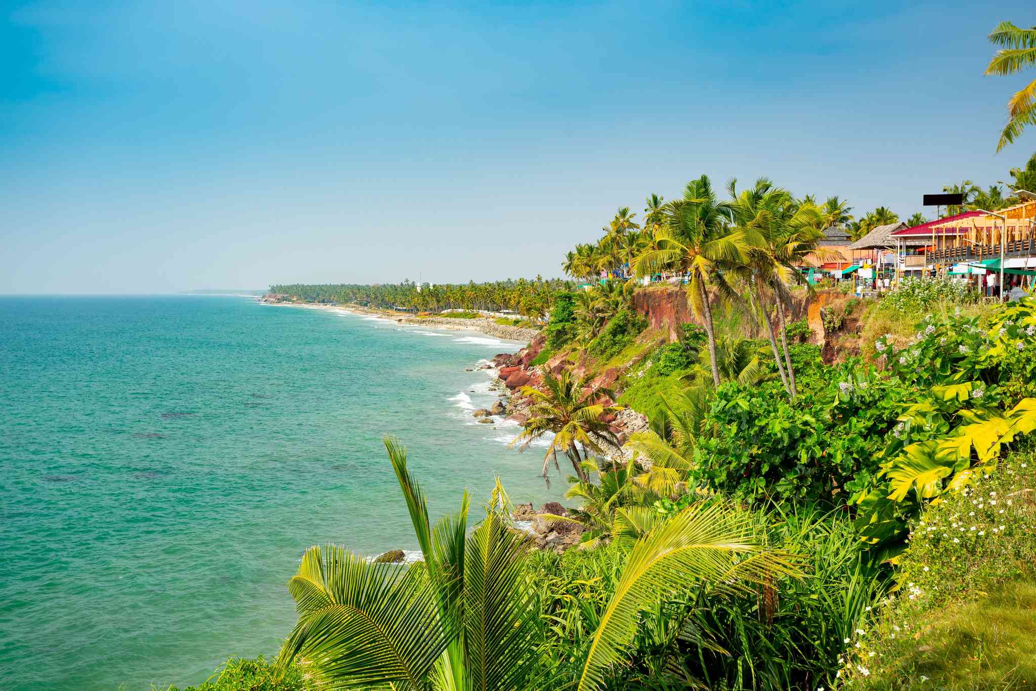 Vista panorámica de Varkala - excursión privada de un día desde Kochi - foto 3